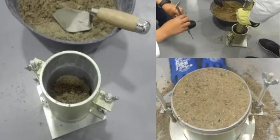 Essai Proctor en laboratoire à Nanterre : compactage maîtrisé des sols